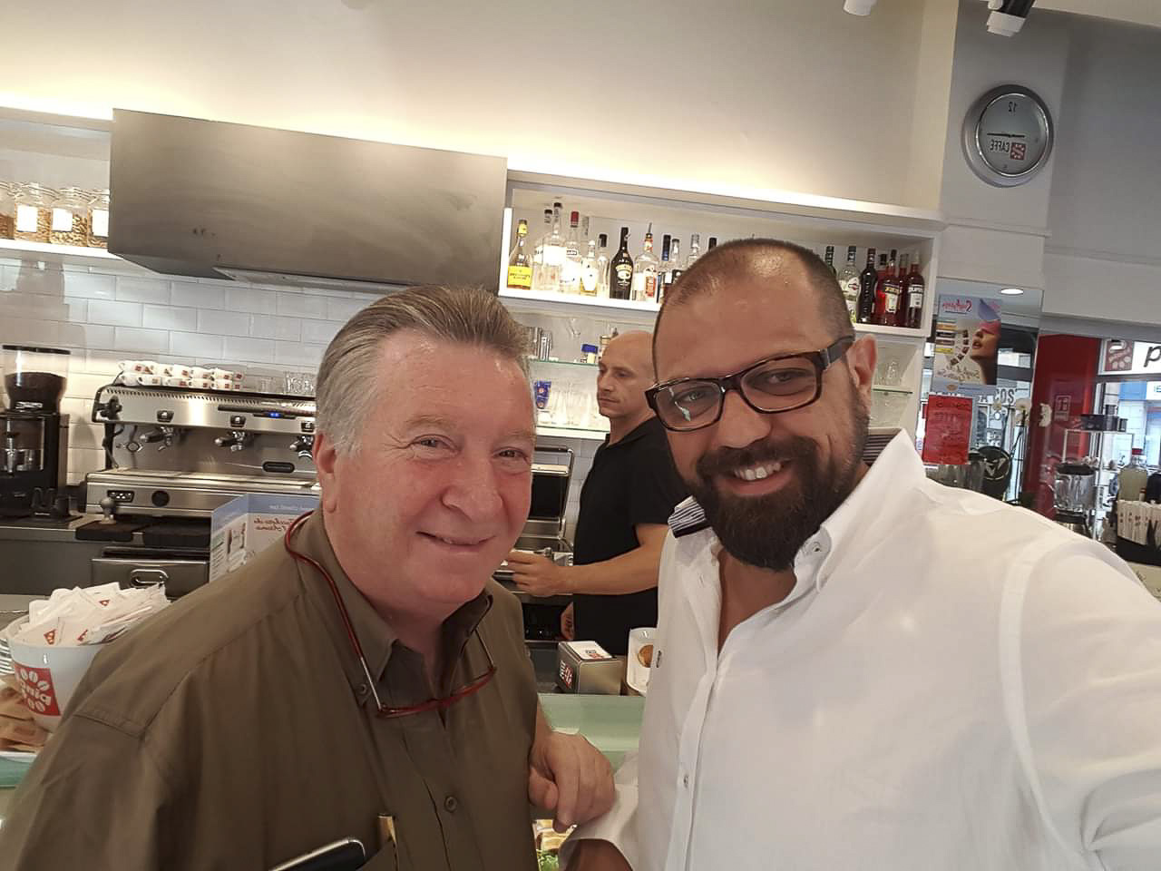 Corrado Cavarra e Aldo Parisi